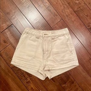 Pacsun off-white shorts
